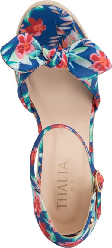 Thalia Sodi 2022 Women Flowered Sandals