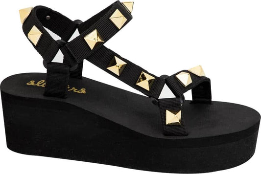 Slickers 4040 Women Black Sandals