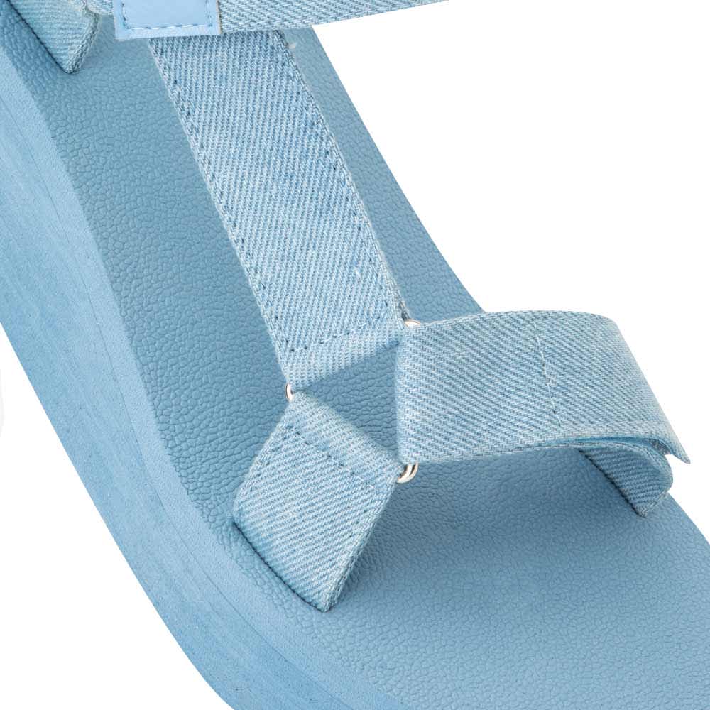 Slickers 5050 Women Blue Sandals