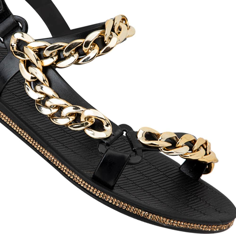 Banana Price 1015 Women Black Sandals