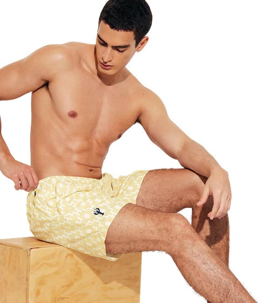 Next & Co YM39 Men Yellow bermuda/short ROPA DE PLAYA