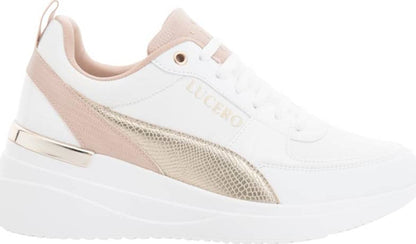 Lucero 6211 Women White urban Sneakers