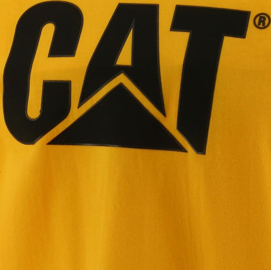 Caterpillar 0305 Men Yellow t-shirt