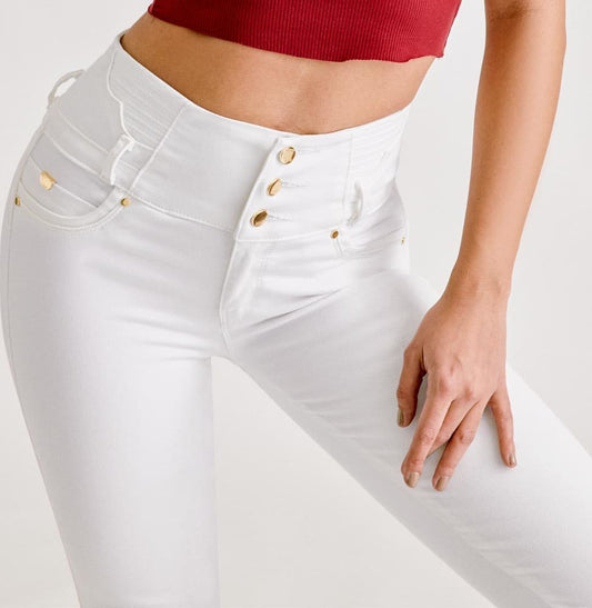 Praga Jeans PR13 Women White jeans casual