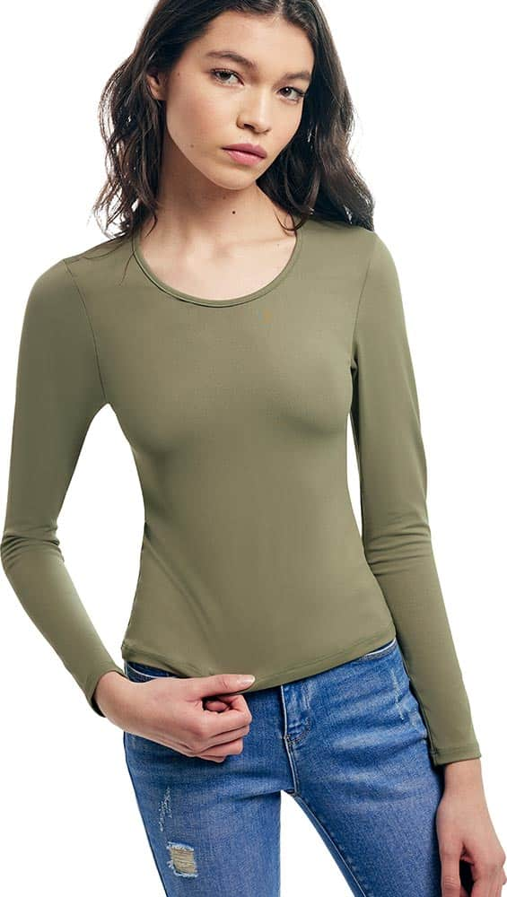 Holly Land POLA Women Olive Green Blouse