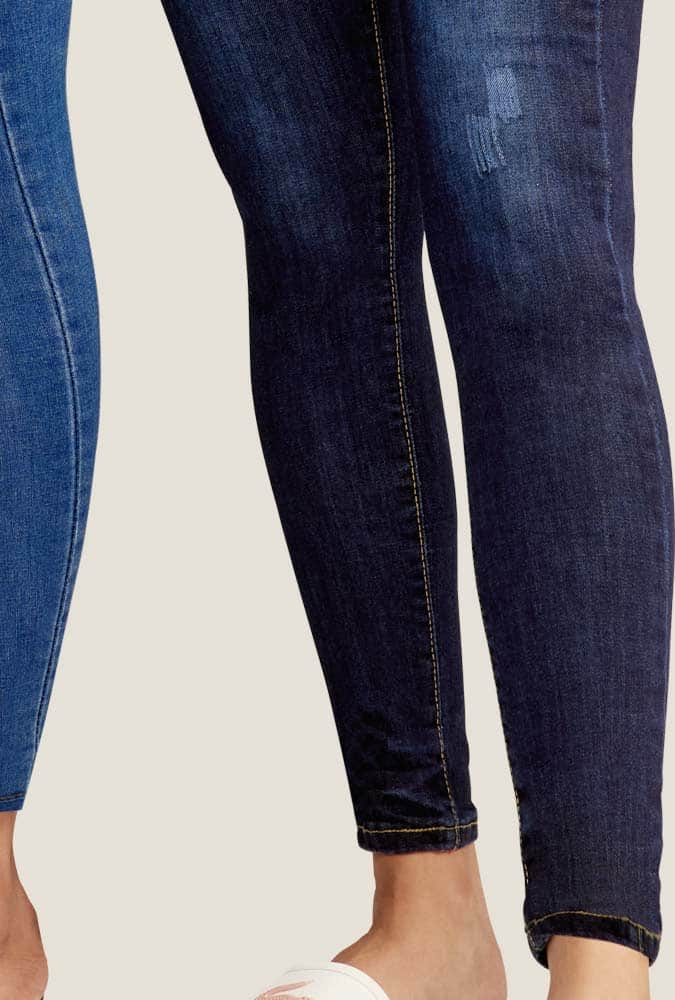 Atmosphere Dnm 0345 Women Indigo Blue jeans casual