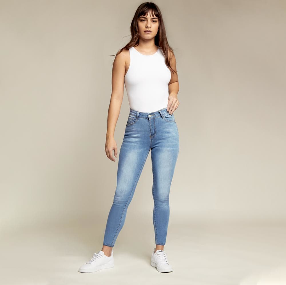 Atmosphere Dnm 0345 Women Bleach jeans casual