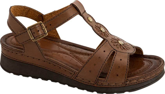 Shosh 9433 Women Brown Sandals