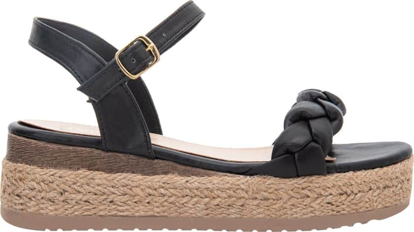 Vi Line 1562 Women Black Sandals