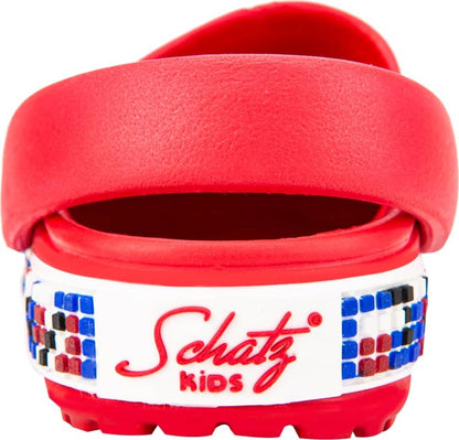 Schatz Kids 3003 Boys' Red Sandals