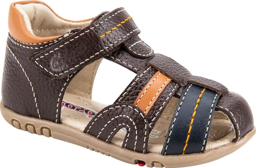 Coloso 8527 Boys' Brown Sandals Leather - Beef Leather