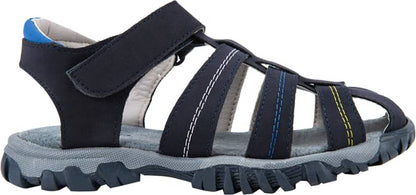 Schatz Kids 2P25 Boys' Navy Blue Sandals