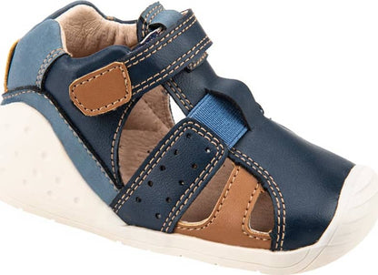 Schatz Kids 3333 Boys' Navy Blue Sandals