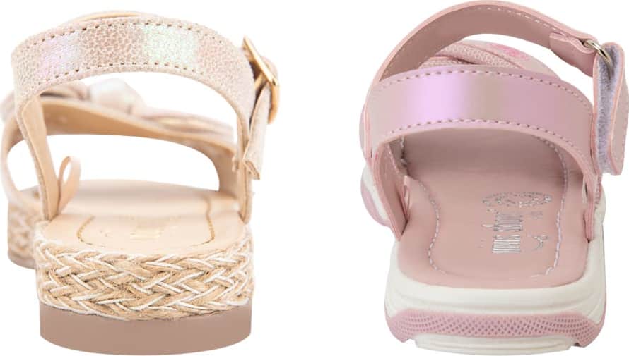 Vivis Shoes Kids 2413 Girls' Multicolor 2 pairs kit Sandals