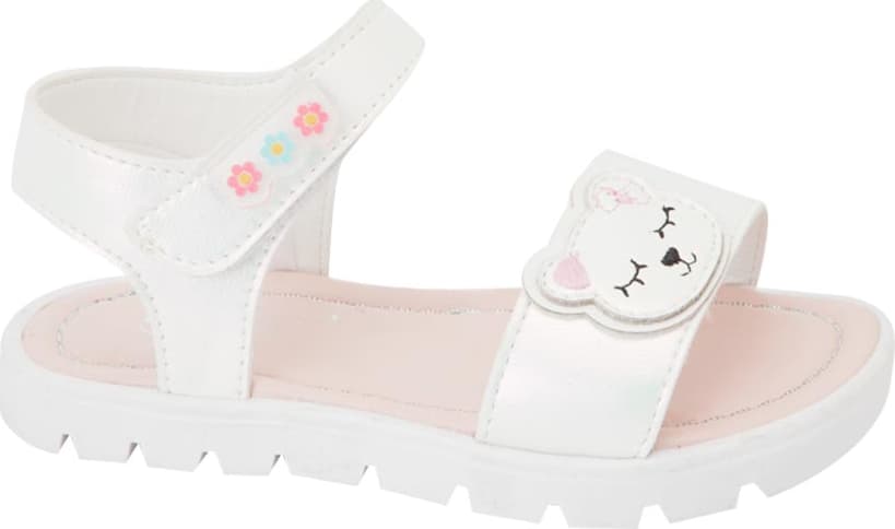 Vivis Shoes Kids 2376 Girls' White Sandals