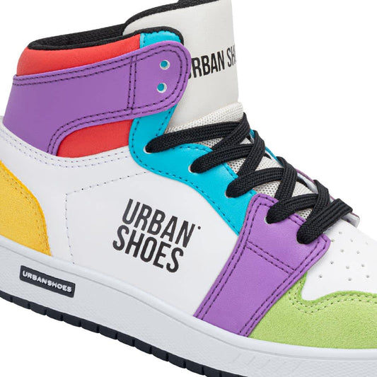 Urban Shoes Z865 Boys' White urban Sneakers