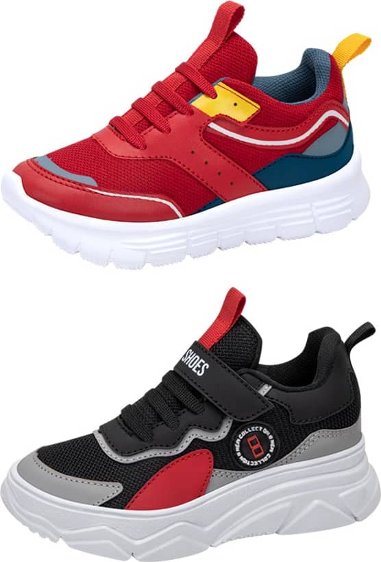 Urban Shoes 1112 Boys' Multicolor 2 pairs kit urban Sneakers