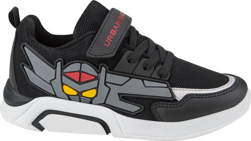 Urban Shoes 9867 Boys' Black urban Sneakers