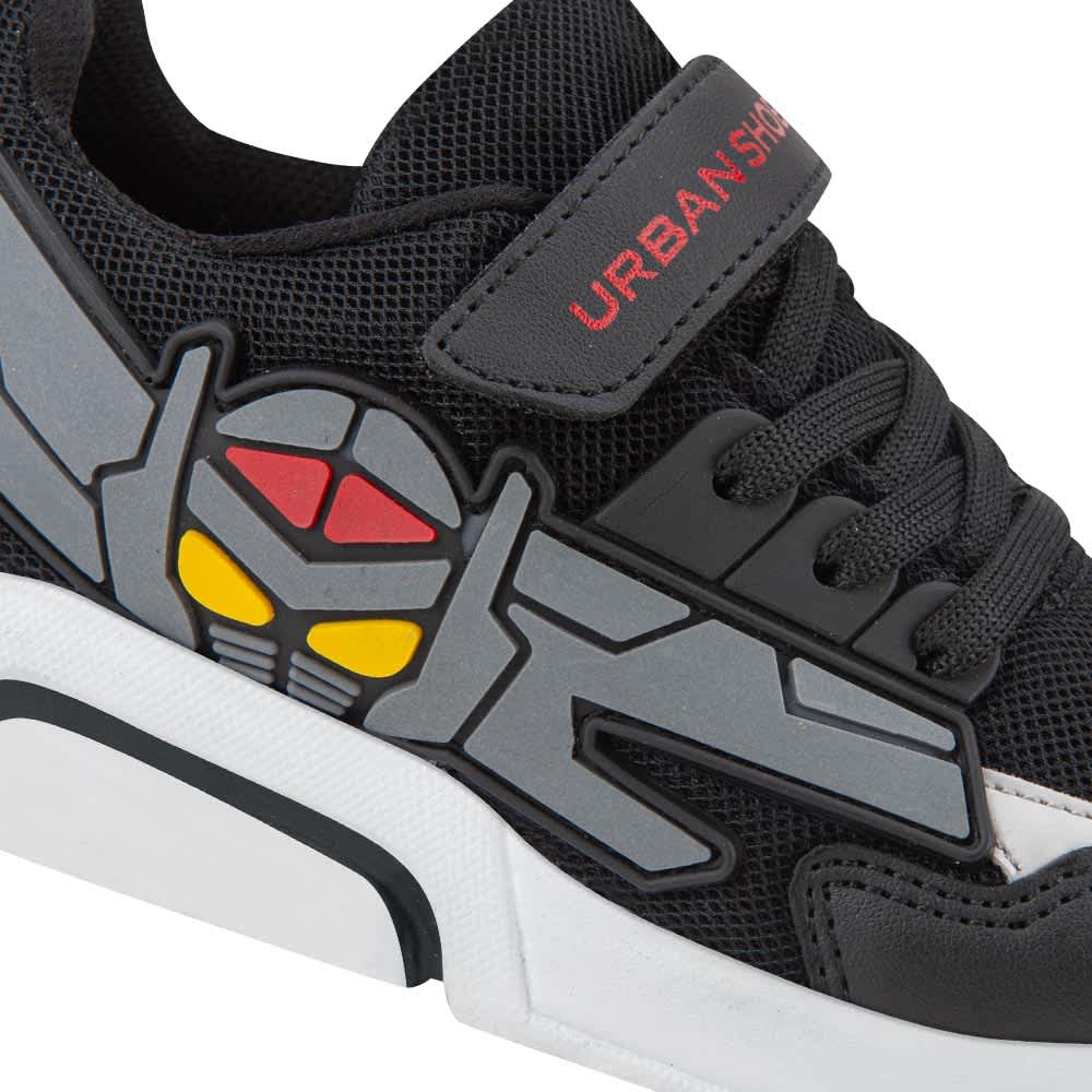 Urban Shoes 9867 Boys' Black urban Sneakers