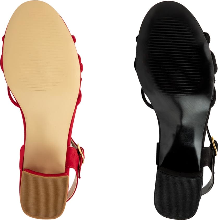 Yaeli 1128 Women Multicolor 2 pairs kit Sandals