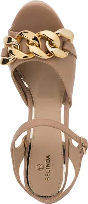 Belinda Peregrin 2362 Women Nude Sandals