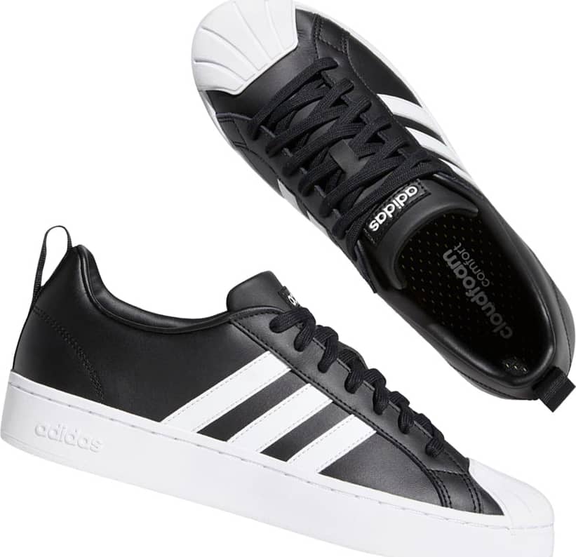 Adidas 5489 Men Black Sneakers Leather