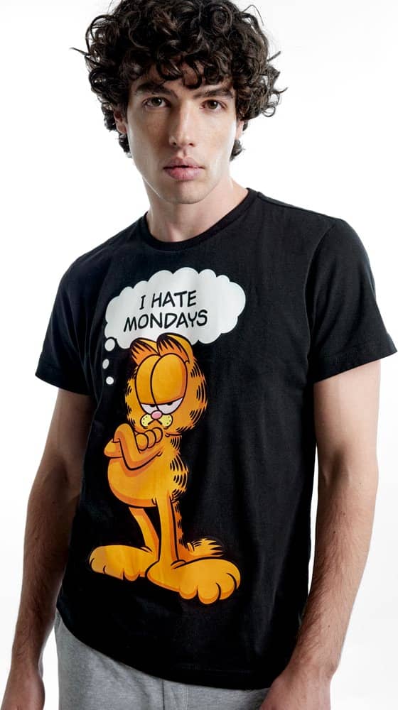 Garfield GARF Men Black t-shirt