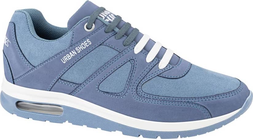 Urban Shoes 600 Women Denim Blue Sneakers
