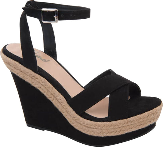 Vi Line 463 Women Black Sandals