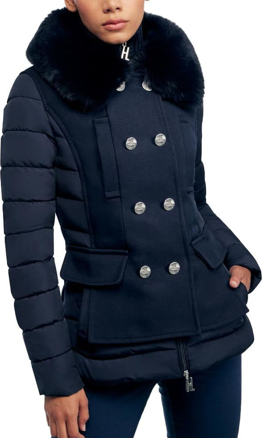 Holly Land 5549 Women Navy Blue coat / jacket