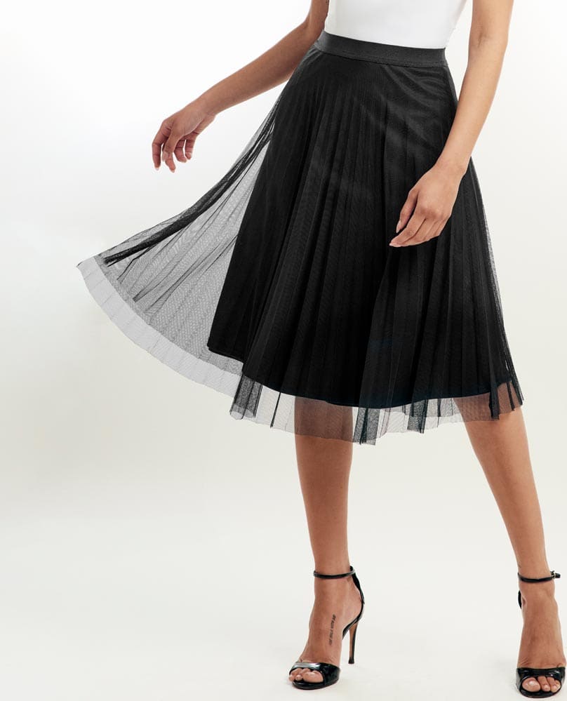 Yaeli Fashion 2300 Women Black skirt