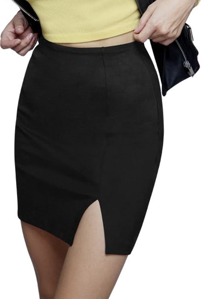 Holly Land 5077 Women Black skirt