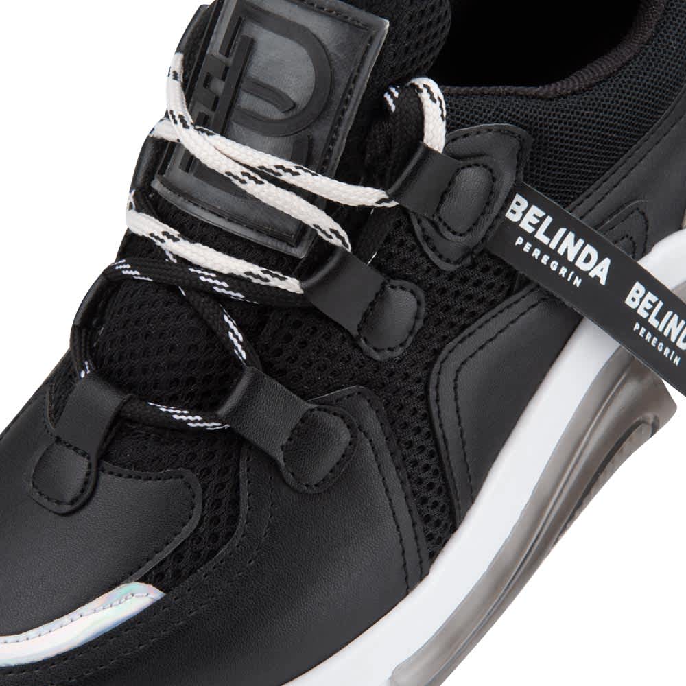 Belinda Peregrin 2411 Women Black urban Sneakers