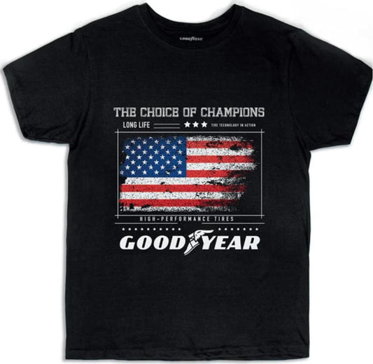 Goodyear GYFL Men Black t-shirt