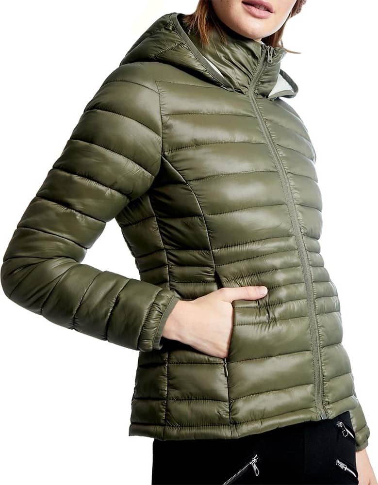 Holly Land 1024 Women Olive Green coat / jacket