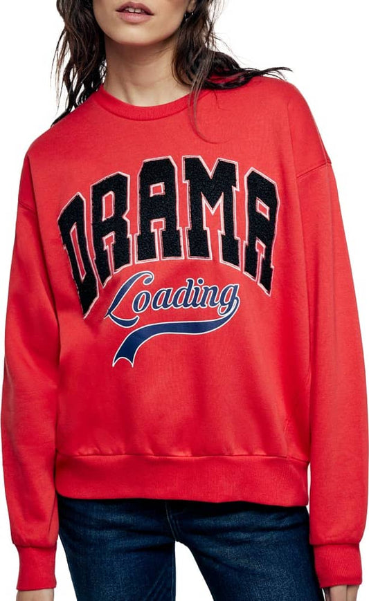 Love To Lounge DRAM Women Red sweatshirt