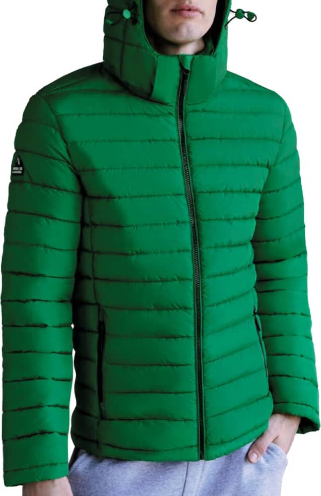 Arriba De La Montaña M501 Men Green coat / jacket