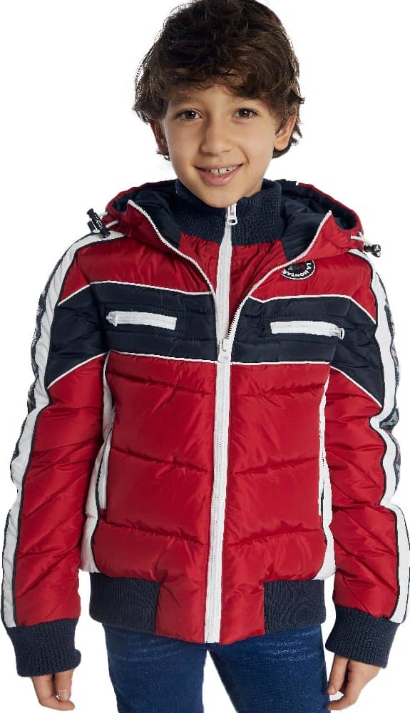 Arriba De La Montaña B02N Boys' Red coat / jacket