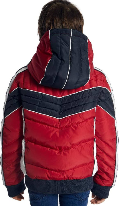 Arriba De La Montaña B02N Boys' Red coat / jacket