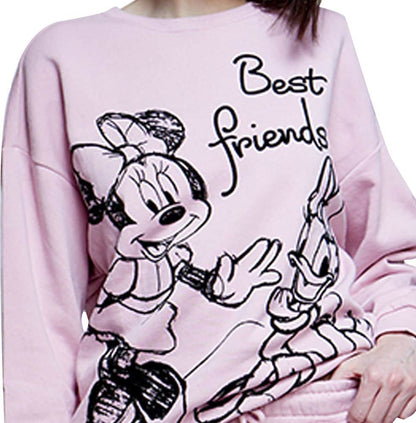 Minnie Mouse DUSS Women Pale Pink sweatshirt