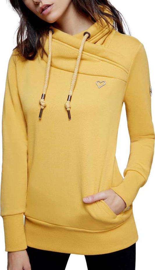 Holly Land 4R25 Women Mustard Yellow sweatshirt