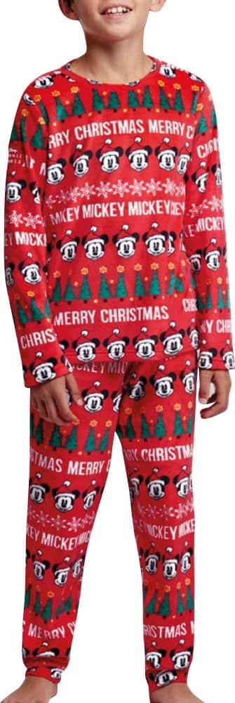 Mickey Mouse DL10 Boys' Red pajamas