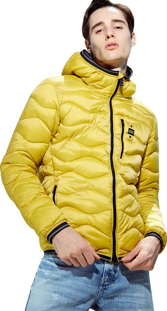 Hard Soda WB21 Men Yellow coat / jacket