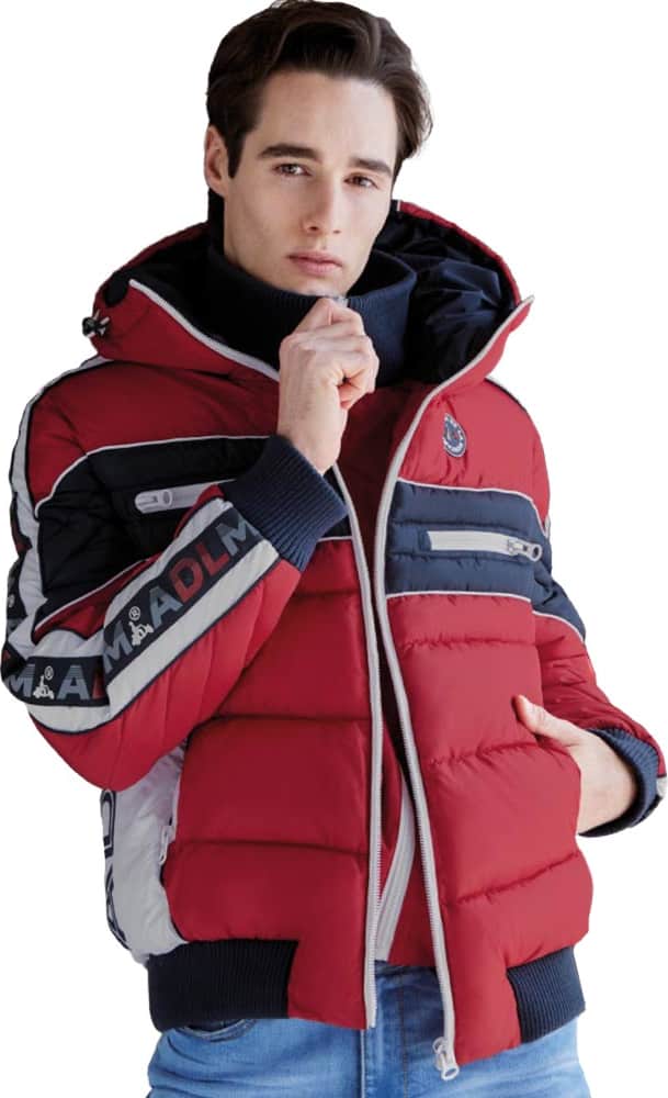 Arriba De La Montaña JB02 Men Red coat / jacket