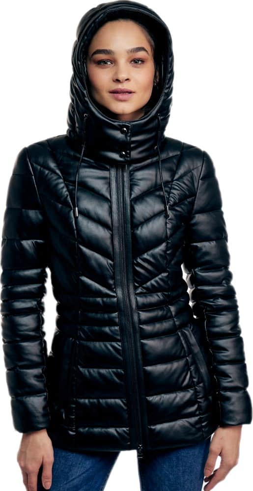 Holly Land 1037 Women Black coat / jacket