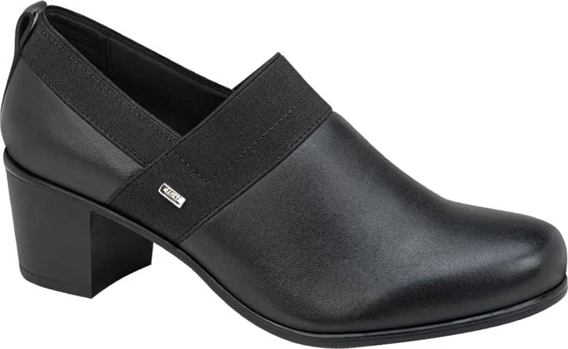 Flexi 0402 Women Black Heels Leather - Mixed (goat + sheep) Leather