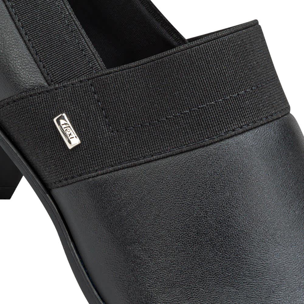 Flexi 0402 Women Black Heels Leather - Mixed (goat + sheep) Leather