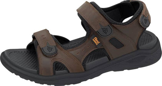 Flexi 1001 Men Chocolate Sandals Leather - Beef Leather