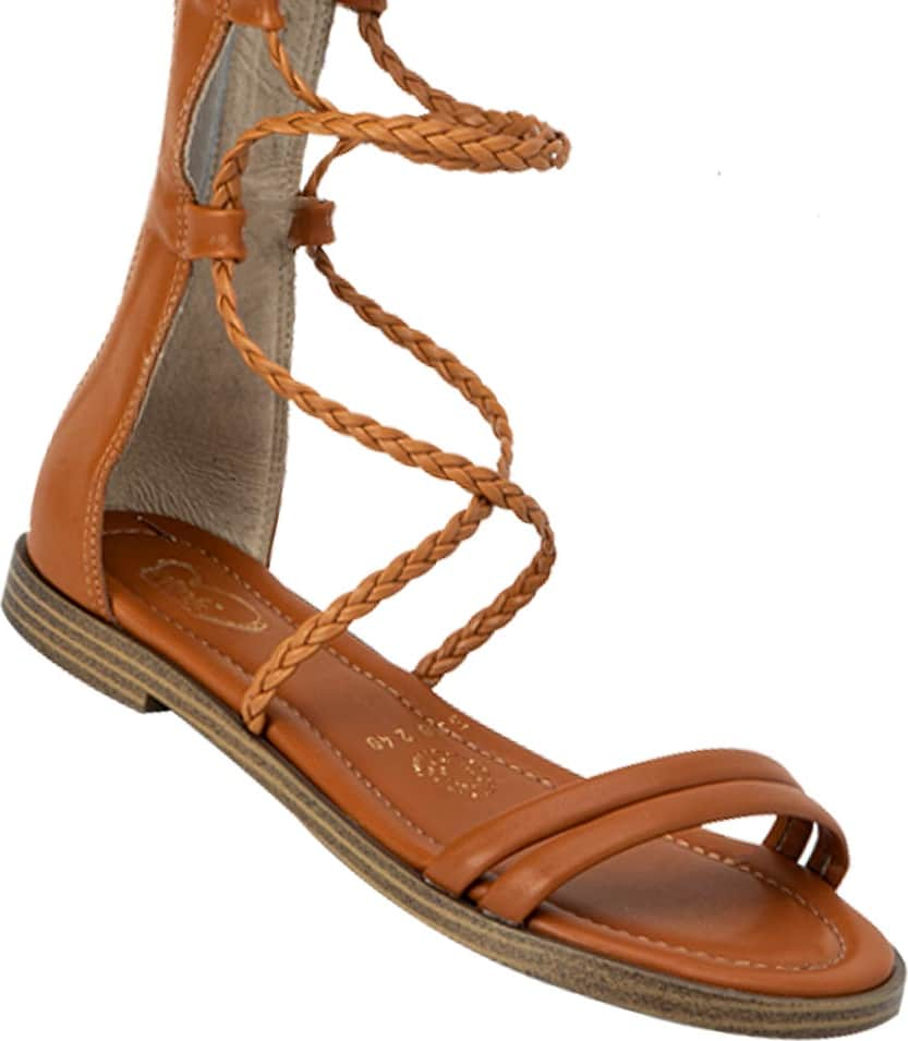 Pink By Price Shoes 3310 Women Cognac Sandals