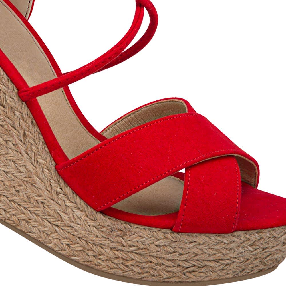 Vi Line Fashion 4224 Women Red Espadrilles